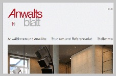 Produkt Screen Anwaltsblatt