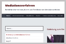 Produkt Screen Mediationsverfahren