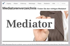 Produkt Screen Mediatorenverzeichnis